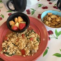 Tofu scramble + potato   at Flying Biscuit  in Atlanta