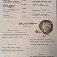 Menu at Hygge Coffee in Hoi An