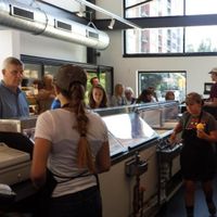 inside at Izzy's Ice Cream in Minneapolis