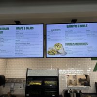 Hipster toast (hummus avocado), Grownup PB&J, spicy buddah bowl/wrap (brown rice, sweet potato, chickpeas), hippie bowl/wrap (quinoa, black bean, avocado, vegan taco meat)  at 7Greens in Detroit