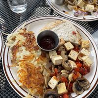 BYO tofu scramble at The Bad Waitress in Minneapolis