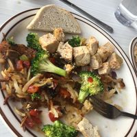 Vegan trash browns   at The Bad Waitress in Minneapolis