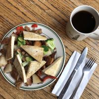 Tofu hash at The Bad Waitress in Minneapolis