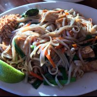 Pad Thai at Bambu in Maplewood