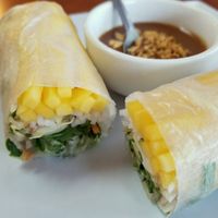 Mango Spring Roll at Bambu in Maplewood