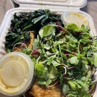 Healing Plate is delicious!  at French Meadow Bakery & Cafe in St Paul