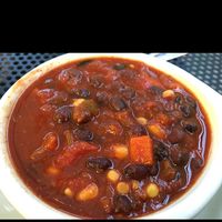Vegan Chili at French Meadow Bakery & Cafe in St Paul