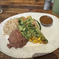 Vegan breakfast taco speciall  at French Meadow Bakery & Cafe in St Paul