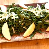 Arugula and apple salad at Piattino in Portland