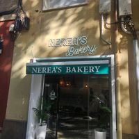 Exterior at Nerea Bakery in Barcelona