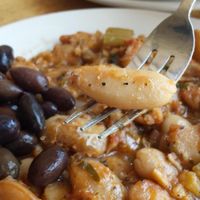 Vegan Yigandes at Gardens of Salonica in Minneapolis