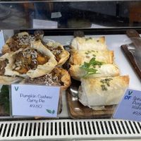 My two favourite savoury options!   at Pranah Cafe in Wellington