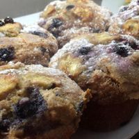 Vegan muffins at Pranah Cafe in Wellington