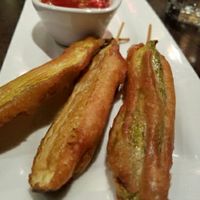 pickle satay at Ginger Hop in Minneapolis