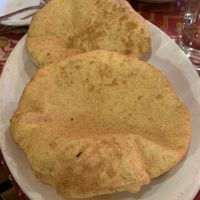 Poori-puffy Bread  at Gandhi Mahal in Minneapolis