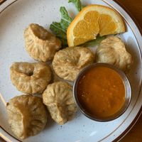 Kothe (fried dumplings) at Himalayan Restaurant - Longfellow in Minneapolis