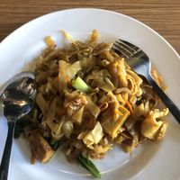 Chat Koay Teow at Gold Lotus Vegetarian Restaurant in Penang