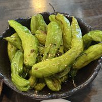 Shishito Peppers- gf & vegan  at Shoyu Sushi (Parker) in Parker