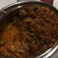 Vegan dish at Sitar Indian Cuisine in Knoxville