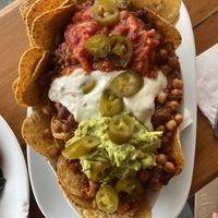 Large vegan nachos   at Midnight Espresso in Wellington