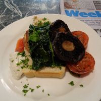 Midnight espresso, vegan fried breakfast (was bigger than it looks actually) at Midnight Espresso in Wellington