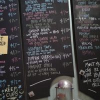 Menu at Midnight Espresso in Wellington