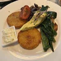 Vegan hash stack  at Midnight Espresso in Wellington