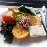 Vegan Hash Stack at Midnight Espresso in Wellington