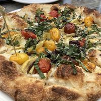 Vegan puttanesca pizza at Picazzo's Healthy Italian Kitchen in Scottsdale