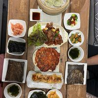 Dinner at Dajeon at Dajeon Cafe in Busan