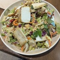 Ginger miso crunch salad + tofu   at Flower Child - 44th in Phoenix