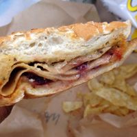 Vegan Pilgrim on Dutch Crunch with no additions  at Ike's in Tempe