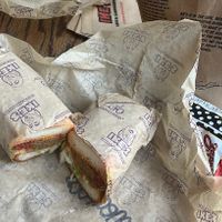 meatless mikes - sooooo good!   at Ike's in Tempe