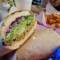 vegan Reuben (aka the Pee Wee - sans vegan cheese) at Ike's in Tempe