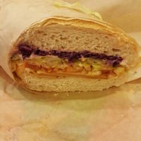 Vegan Rueben on Sourdough at Ike's in Mesa