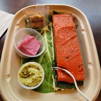 Spinach Lasagna at Chicago Raw - Huron St in Chicago