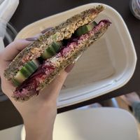 Tuna melt  at Chicago Raw - Huron St in Chicago