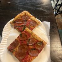   at Pizza Crew in Brooklyn