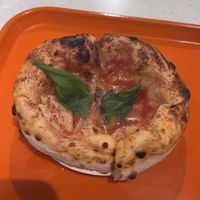 margherita pizza with vegan cheese   at SHOGUN PIZZA Shibuya in Tokyo