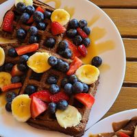 Waffles at Local Juicery in Sedona