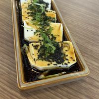 fresh tofu   at Greenami in Milan