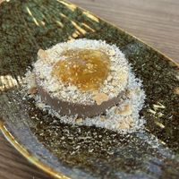 yuzu mousse   at Greenami in Milan