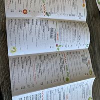 Menu 2  at Vegan Glory in Los Angeles
