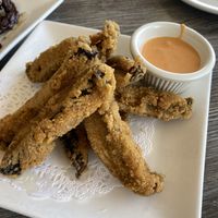 Portobello fries  at Vegan Glory in Los Angeles