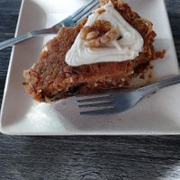 Carrot Cake - adequate at Vegan Glory in Los Angeles
