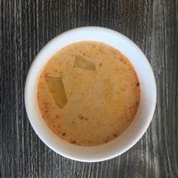 Tom Yum soup at Vegan Glory in Los Angeles