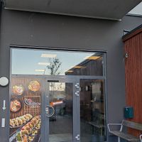Outside at Tsukimi Sushi in Gothenburg
