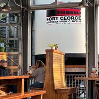 Seating  at Fort George Brewery in Astoria