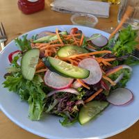 Garden Salad at Fort George Brewery in Astoria