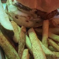 Vegan Nashville Chicken Sandwich   at Fort George Brewery in Astoria